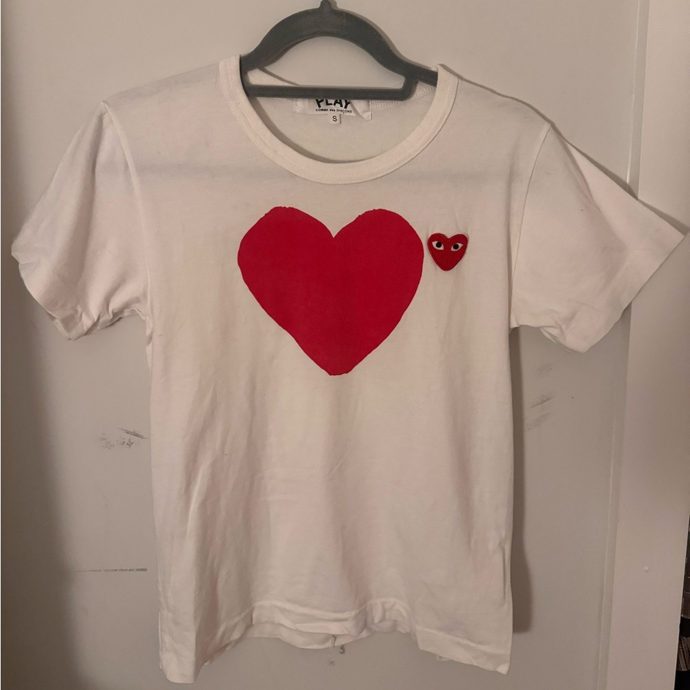 Play by Commes des Garcon Heart T Shirt
